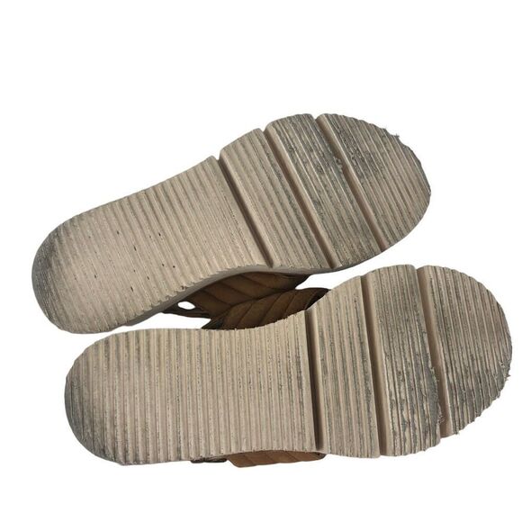 Corso Como Lana tan leather platform sandals size 8 - Picture 7 of 11